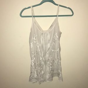 Miss Me White Tank